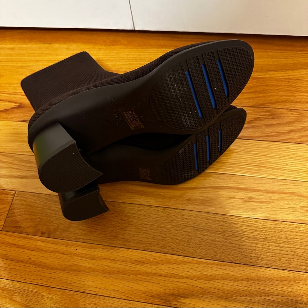 VIVAIA Almond-Toe Running Heel Boots (Amanda) SZ 8  dark chocolate brown - Picture 13 of 16